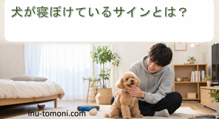 犬が寝ぼけているサインとは？