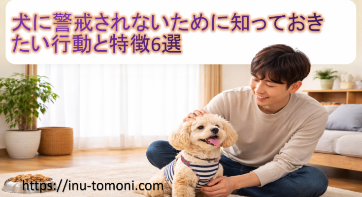 犬に警戒されないために知っておきたい行動と特徴6選