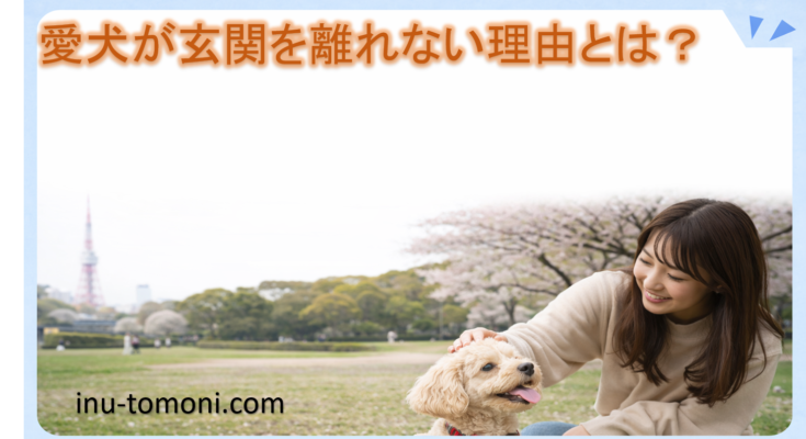 愛犬が玄関を離れない理由とは？
