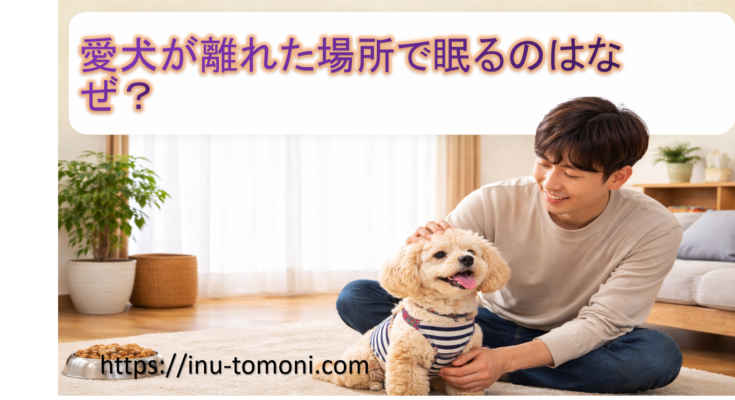 愛犬が離れた場所で眠るのはなぜ？