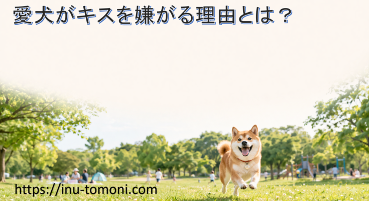 愛犬がキスを嫌がる理由とは？