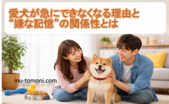 愛犬が急にできなくなる理由と“嫌な記憶”の関係性とは