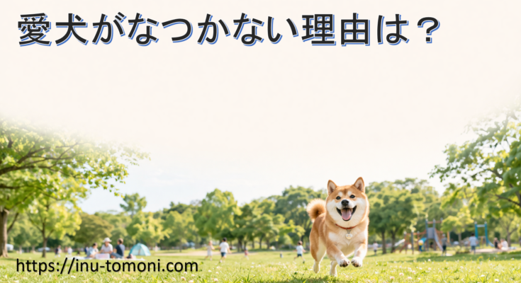 愛犬がなつかない理由は？