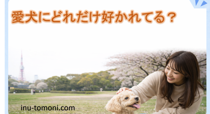 愛犬にどれだけ好かれてる？