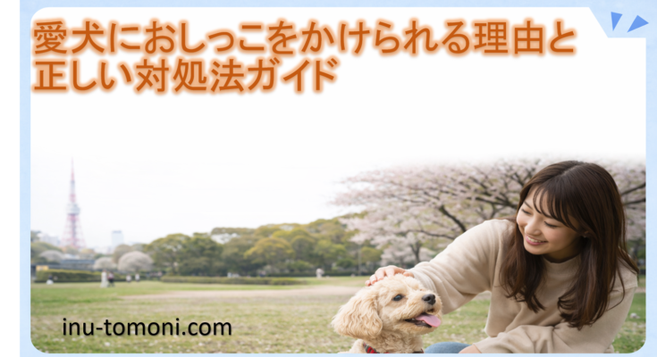 愛犬におしっこをかけられる理由と正しい対処法ガイド