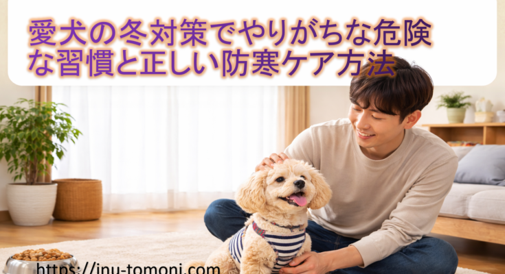 愛犬の冬対策でやりがちな危険な習慣と正しい防寒ケア方法