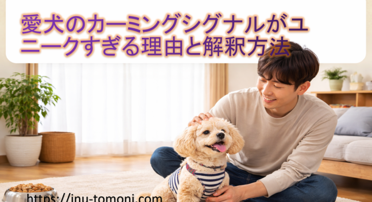 愛犬のカーミングシグナルがユニークすぎる理由と解釈方法