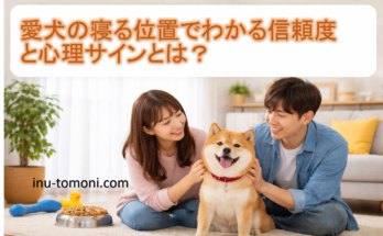 愛犬の寝る位置でわかる信頼度と心理サインとは？