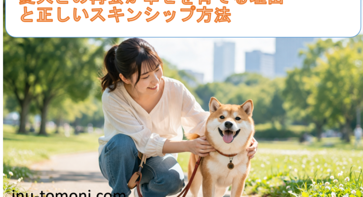 愛犬との再会が幸せを育てる理由と正しいスキンシップ方法