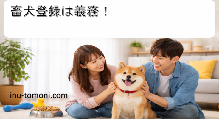 畜犬登録は義務！