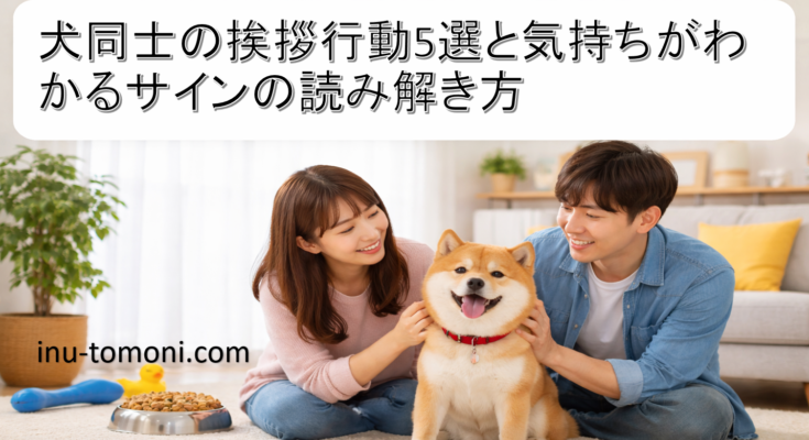 犬同士の挨拶行動5選と気持ちがわかるサインの読み解き方