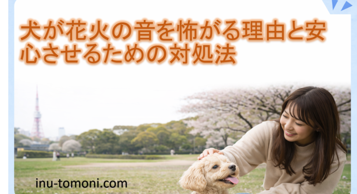 犬が花火の音を怖がる理由と安心させるための対処法