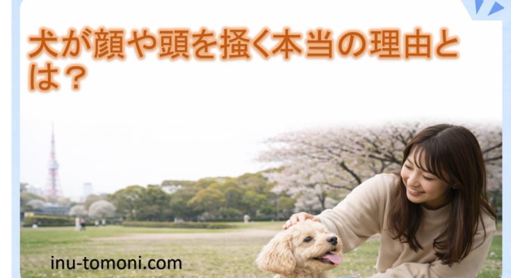 犬が顔や頭を掻く本当の理由とは？