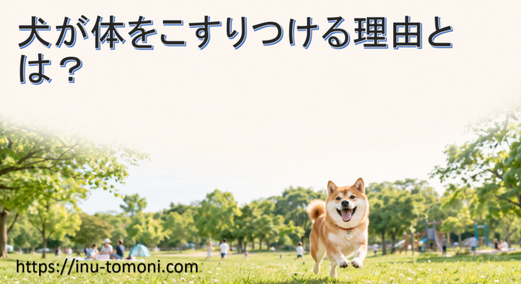 犬が体をこすりつける理由とは？