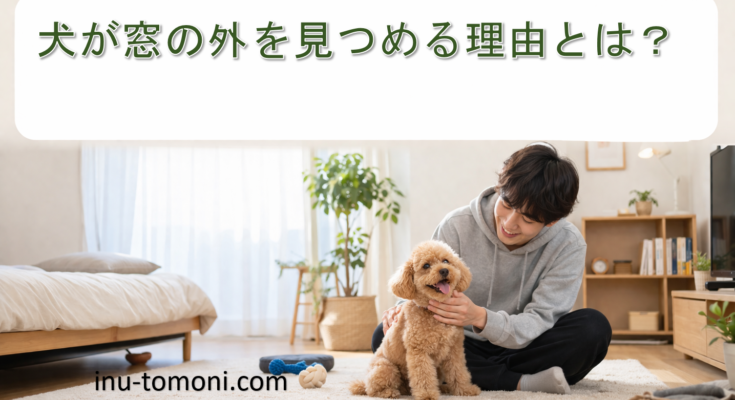 犬が窓の外を見つめる理由とは？