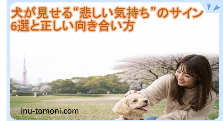 犬が見せる“悲しい気持ち”のサイン6選と正しい向き合い方