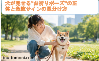 犬が見せる“お祈りポーズ”の正体と危険サインの見分け方