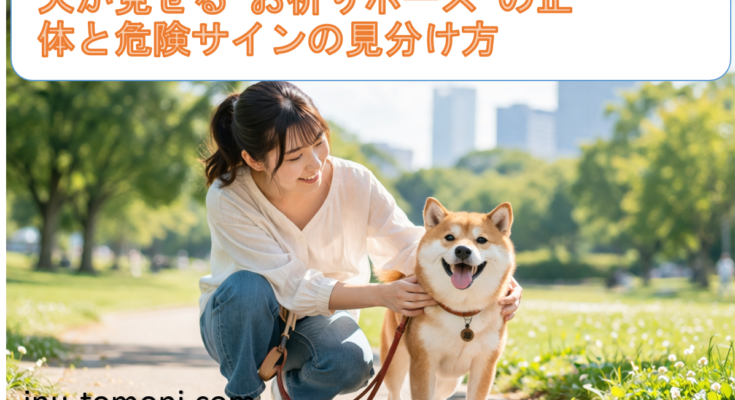 犬が見せる“お祈りポーズ”の正体と危険サインの見分け方