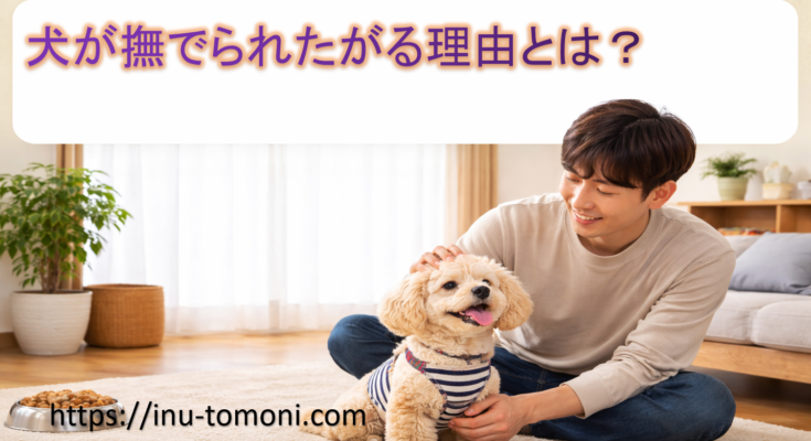 犬が撫でられたがる理由とは？