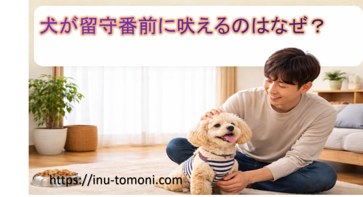 犬が留守番前に吠えるのはなぜ？