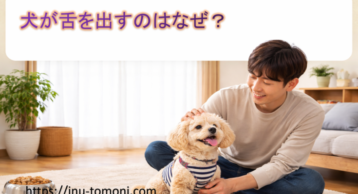 犬が舌を出すのはなぜ？