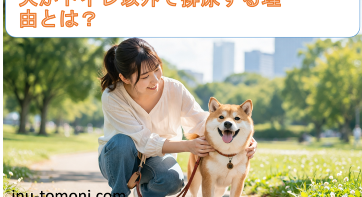 犬がトイレ以外で排尿する理由とは?