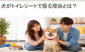 犬がトイレシートで寝る理由とは？