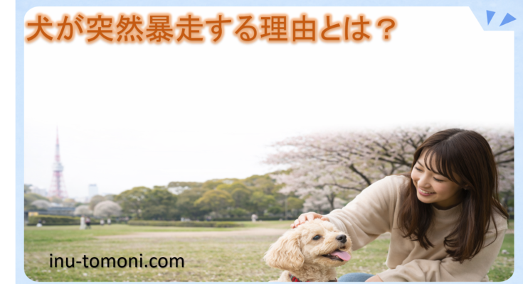 犬が突然暴走する理由とは？