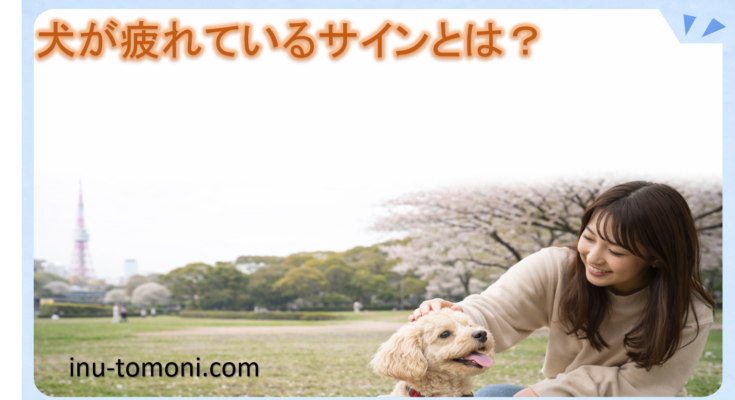 犬が疲れているサインとは?