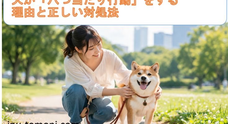 犬が「八つ当たり行動」をする理由と正しい対処法