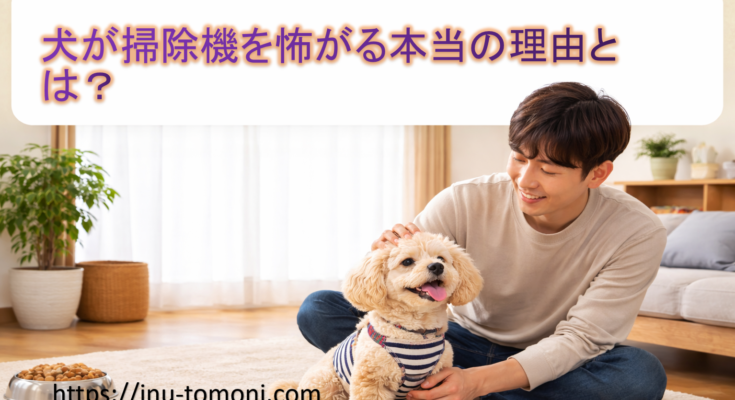 犬が掃除機を怖がる本当の理由とは?