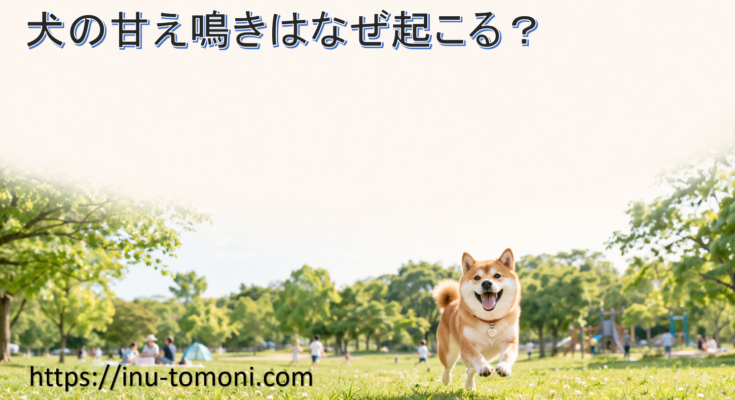 犬の甘え鳴きはなぜ起こる？