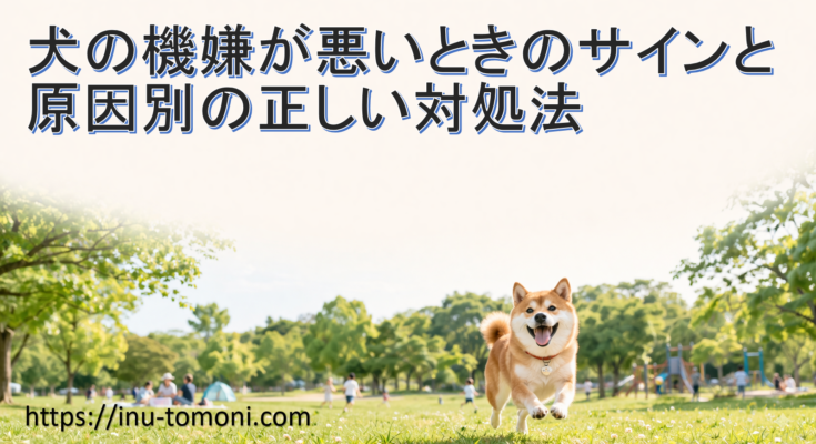 犬の機嫌が悪いときのサインと原因別の正しい対処法
