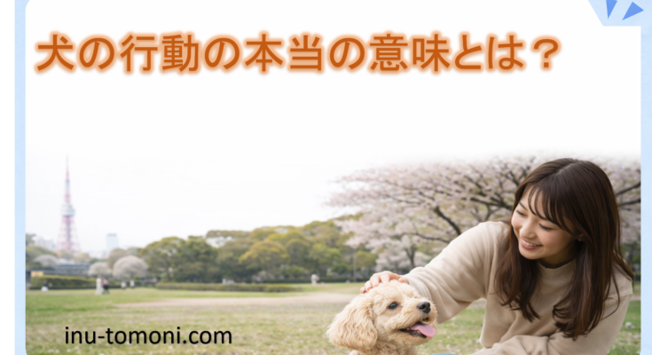 犬の行動の本当の意味とは？
