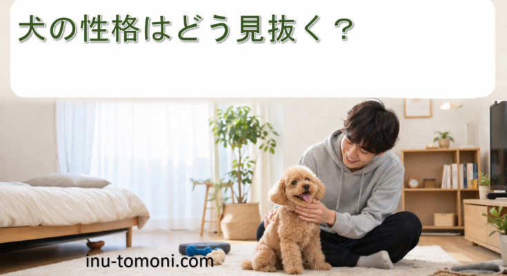 犬の性格はどう見抜く？