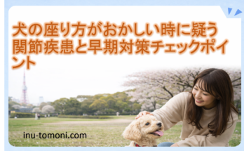 犬の座り方がおかしい時に疑う関節疾患と早期対策チェックポイント
