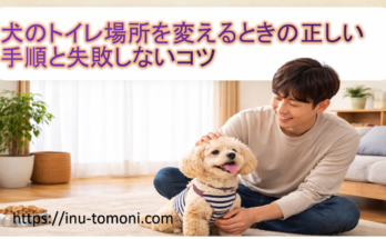犬のトイレ場所を変えるときの正しい手順と失敗しないコツ