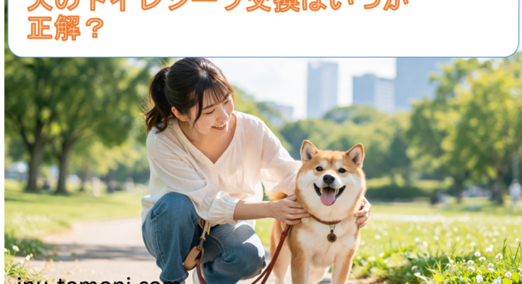 犬のトイレシーツ交換はいつが正解？