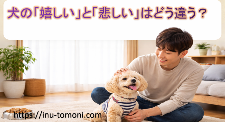 犬の「嬉しい」と「悲しい」はどう違う？