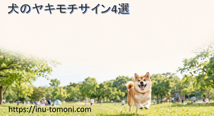 犬のヤキモチサイン4選