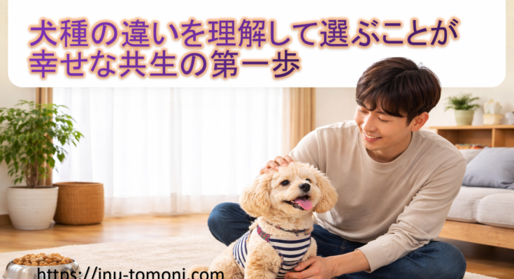 犬種の違いを理解して選ぶことが幸せな共生の第一歩