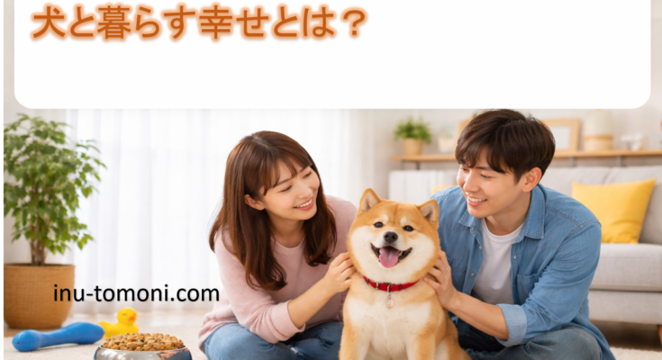 犬と暮らす幸せとは？