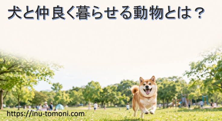 犬と仲良く暮らせる動物とは？