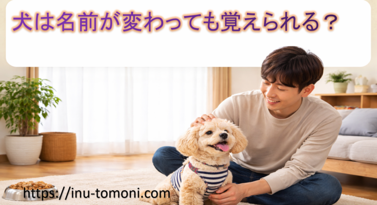 犬は名前が変わっても覚えられる？