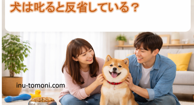 犬は叱ると反省している?