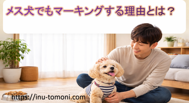 メス犬でもマーキングする理由とは？