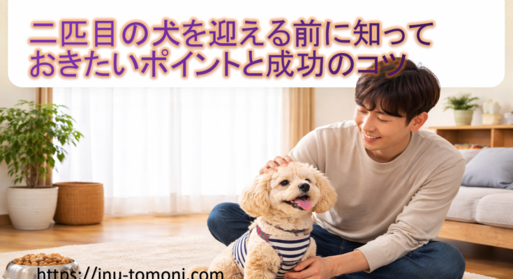 二匹目の犬を迎える前に知っておきたいポイントと成功のコツ