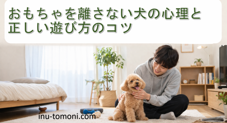 おもちゃを離さない犬の心理と正しい遊び方のコツ
