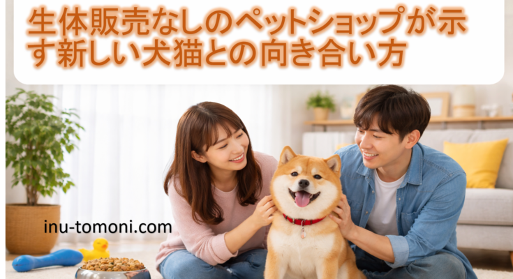 生体販売なしのペットショップが示す新しい犬猫との向き合い方