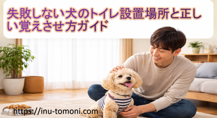 失敗しない犬のトイレ設置場所と正しい覚えさせ方ガイド